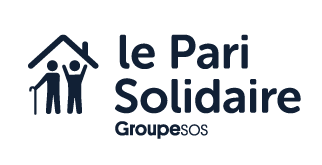 Logo bleu : L'association Le Pari Solidaire à Paris